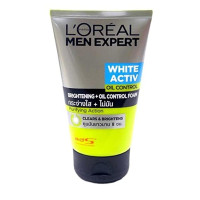 L'Oreal Paris Men Expert White Activ Oil Control Charcoal Foam, 100ml