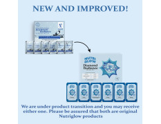 NutriGlow NATURAL'S Diamond Radiance Facial Kit for Acne & Spot Free Skin, 60gm