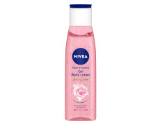 NIVEA Gel Body Lotion 75 ml | Rose | Refreshing Care For 24H Hydration | Non-Sticky | Fast Absorbing for Fresh And Healthy Skin