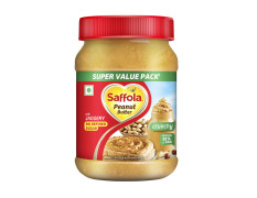 Saffola Peanut Butter Crunchy| High Protein Peanut Butter | Only Jaggery, No Refined Sugar, 850g/900g