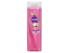 Sunsilk Hairfall Shampoo with Onion & Jojoba Oil, that works best to nourish your long hair, and makes it grow stronger from the first wash, 370ml