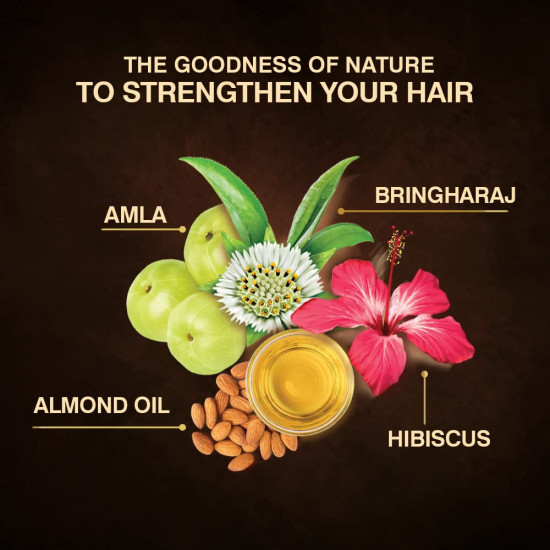 Indulekha Bringha Hair Serum, Reduces Hairfall, Strengthens Hair, Contains Bringharaj, Amla, Hibiscus, Almond Oil, 100% Naturally Derived, Paraben & Silicone Free, Non Greasy For All Hair Types, 30ml