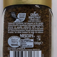 Nescafe Gold Decaf 100g Imported