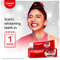 Colgate Visible White 165g Teeth Whitening Toothpaste, Protects Enamel, Removes Stains, With Whitening Accelerators Colgate Visible White 165g Teeth Whitening Toothpaste, Protects Enamel, Removes Stains, With Whitening Accelerators