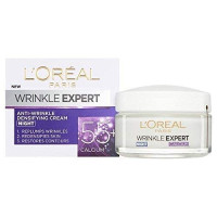 L'Oreal Paris 55+ Calcium Night Cream for Wrinkle (Combination, Normal Skin) 50ml