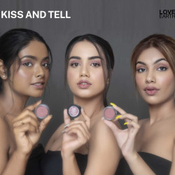 Love Earth Lip Tint & Cheek Tint Multipot Combo (Mauvish Pink & Caramel Brown)|Matte Finish With Richness Of Jojoba Oil And Vitamin E For Lips, Eyelids And Cheeks