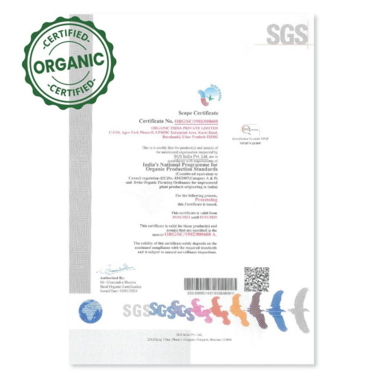 ORGANIC INDIA Organic Sunflower Oil 1000 ml