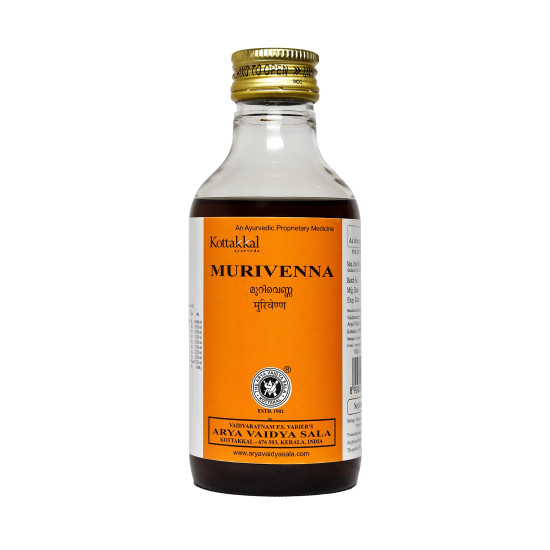 Kottakkal ayurveda® Murivenna - 200 ml, Enriched With Natural Ingredients (Pack of 1)