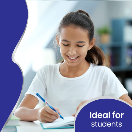 Cello Butterflow Simply Ball Pen Set | Pack of 25 Ball Pens | 20 Blue and 5 Black Ink Colour Pens | Smooth Writing Experience | For School and Office Use | Best Pen for Exams Cello Butterflow Simply Ball Pen Set | Pack of 25 Ball Pens | 20 Blue and 5 Black Ink Colour Pens | Smooth Writing Experience | For School and Office Use | Best Pen for Exams