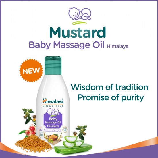 Himalaya Baby Massage Oil (Mustard) 100 ml