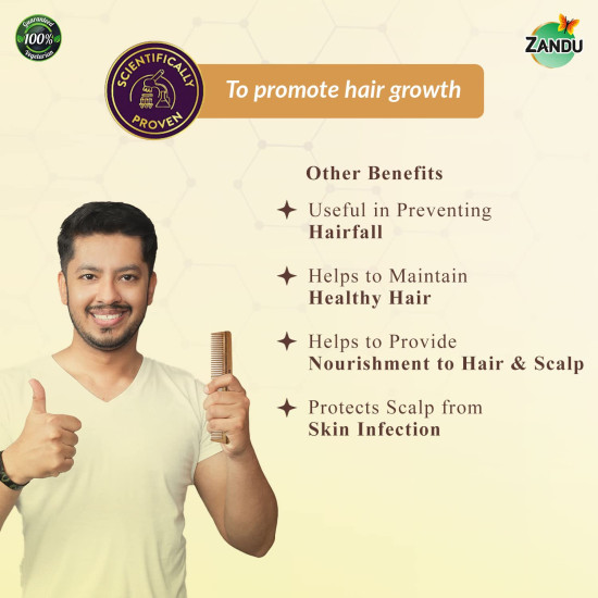 Zandu Hair Growth Vitalizer–A Formulation Prepared With Selected Herbs To Take Care of Your Hair|Useful In Nourishing Hair & Scalp (60 Capsules)