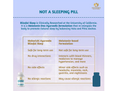 Maharishi Ayurveda Blissful Sleep Tablets | Non-Habit Forming, Melatonin-Free | Ayurvedic Sleep Support with Ashwagandha | Clinically Researched | Promotes Deep Sleep | 60 Tablets | Pack of 1