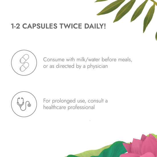 Kapiva Testo Capsules - 19 Ayurvedic Herbs for Daily Wellness and Strength | Shilajit, Safed Musli and Akarkara (60 Capsules) Kapiva Testo Capsules - 19 Ayurvedic Herbs for Daily Wellness and Strength | Shilajit, Safed Musli and Akarkara (60 Capsules)