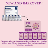 NutriGlow's Salon Series Facial Kit for Glowing Skin, Dullness Treatment, Suitable for All Skin Types, Unisex Facial Kit, At-Home Salon Glow, 60g