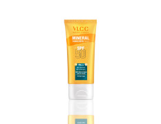 VLCC Mineral Sunscreen Tinted SPF 50 PA+++ Ultra Lightweight Non-Comedogenic (50gm)