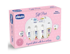 Chicco Baby Moments Caring Set Pink, Gift Set for Babies, 0m+