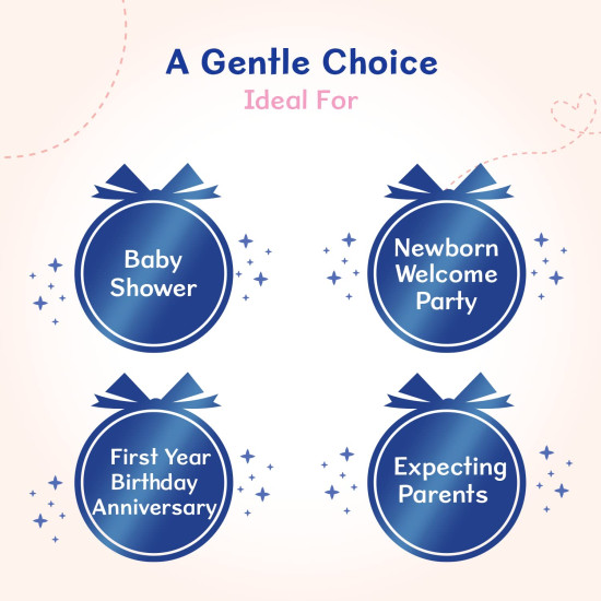 Chicco Baby Moments Caring Set Purple, Gift Set for Babies, 0m+