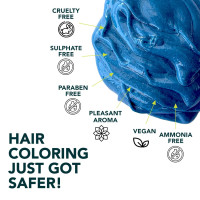 Paradyes Semi-permanent Superba Aqua DIY Conditioner Based Hair Colour infused with Aloe-vera, Bhringaraj, Brahmi, Almonds & Amla 120 gm Paradyes Semi-permanent Superba Aqua DIY Conditioner Based Hair Colour infused with Aloe-vera, Bhringaraj, Brahmi, Almonds & Amla 120 gm