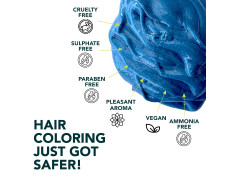 Paradyes Semi-permanent Superba Aqua DIY Conditioner Based Hair Colour infused with Aloe-vera, Bhringaraj, Brahmi, Almonds & Amla 120 gm