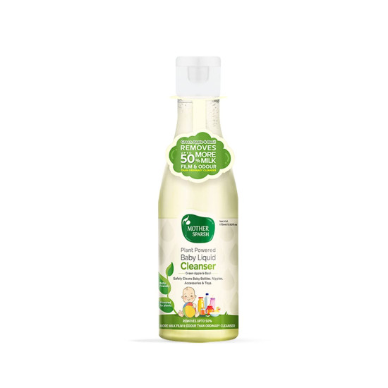 Mother Sparsh Natural Baby Liquid Cleanser 175ml