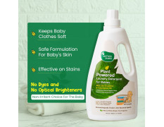Mother Sparsh Plant Powered Baby Liquid Laundry Detergent-200ml | With Bioenzymes & Eucalyptus Oil.