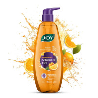 Joy Mandarin & Lemongrass Shower Gel Body Wash (500 ml) | With Vitamin C for Acne Control & Lemongrass for Fighting Body Odour |100% Vegan Shower Gel For All Skin Types | Paraben Free