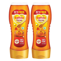 Saffola Honey Active, Made with Sundarban Forest Honey, 100% Pure Honey, No sugar adulteration, Natural Immunity booster, 2 x 350g