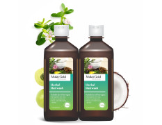 Mukti Gold Herbal Hairwash - 400mL | Shampoo for Hairfall and Hair Growth | For all Hair Types | Herbal Shampoo with 15+ Ayurvedic Herbs | Sulphate and Paraben Free | Pack of 2