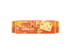 Britannia Gobbles Bar Cake Orange Bites, 30 g