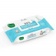 Mother Sparsh 99% Pure Water Baby Wipes (40 Unscented Wipes) Travel Friendly Pack made with Plant Based Fabric