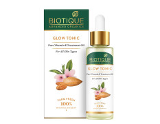Biotique Advanced Organics Glow Tonic Pure Vitamin E Treatment Oil, 30ml