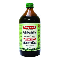 Baidyanath Nagpur Rohitkarishta | For Liver Problems - Syrup, 450 Ml