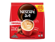 Nescafe 3 in 1 Original Coffee 18g × 25 Sticks (Imported)