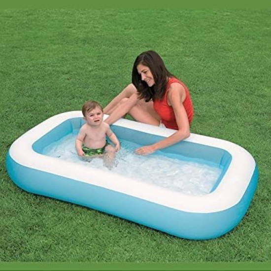Toy Imagine Swimming Pool for Kids 5.5 Feet (65 X 39 X 10H) | Swimming Pool for Kids 1 to 5 Years Below | Baby Bathing Tub for Girls and Boys.Holi