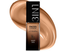 FACESCANADA All Day Hydra Matte Foundation Cream| 3-in-1 Foundation + Moisturizer + SPF 30|24 HR Aloe Hydration & Vitamin C|10HR Long Wear|Medium to High Buildable Coverage|Warm Sand 042|30ml