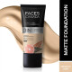 FACESCANADA All Day Hydra Matte Liquid Foundation|3-in-1 Foundation + Moisturizer + SPF 30|24 HR Aloe Hydration&Vitamin C|10HR Long Wear|Medium to High Buildable Coverage|Absolute Ivory 012|30ml