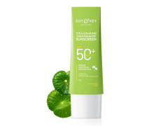 Dot & Key CICA Calming Niacinamide Sunscreen SPF 50 PA+++ | For Oily Acne Prone & Sensitive Skin | UVA/UVB Protection | No White Cast, Ultra Light, Fragrance Free & Quick Absorbing | 50g