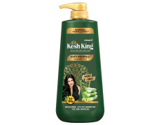 Kesh King Ayurvedic Anti Hairfall Shampoo Reduces Hairfall, 21 Natural Ingredients With The Goodness Of Aloe Vera, Bhringraja And Amla For Silky, Shiney, Smooth Hair, 1000Ml