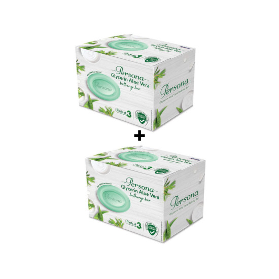 Amway Persona Glycerin Aloe Vera Bathing Bar (Pack of 9)
