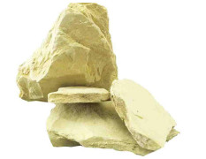 Livshine Natural Multani Mitti | Stone Form | Fuller's Earth/Calcium Bentonite Clay | for All Skin Type | Face Pack And Hair Pack | (Multani Mitti Stone 849 Gram)