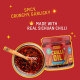 MasterChow Sichuan Chilli Oil (170 GMS) New Launch | Spicy, Crunchy, Garlicky Flavor | Made with Sichuan Peppercorns, Crunchy Garlic & Red Chillies | Gluten-Free | Eat with Momos, Pizza, Noodles