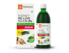 KRISHNA'S HERBAL & AYURVEDA Kidney Re-Live Juice-1000 Ml|For Healthy Kidneys|Enriched With 23 Herbs Like Pashanbhed,Kaunch Beej,Arjun Chaal|Natural Blood Purifier|With Vitamin C|Sugar Free Juice