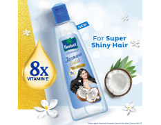 Parachute Advansed Jasmine Gold Non-Sticky Coconut Hair Oil With 8x Vitamin-E For Super Shiny Hair, 500ml & Soft Touch Body Lotion With Honey, 100% Natural, Dry Skin Moisturizer, 250 ml
