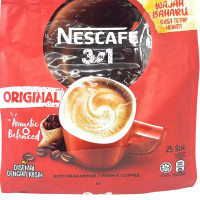 Nescafé 3 in 1 Instant Coffee Sticks Original - Best Asian Coffee Imported from Nestle Malaysia.