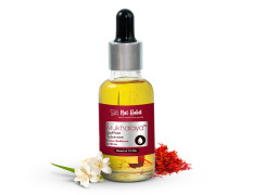 Nat Habit Saffron Tuberose Mukhalaya, Face Oil For Radiance & Glow, with Blend of 15 Cold Pressed Oils To Brighten Skin & Remove Dullness,No Mineral Oil or Chemical (30ml)