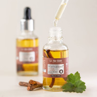 Nat Habit Patchouli Manjistha Mukhalaya, Face Oil For Aging & Wrinkle Protection with Blend of 14 Cold Pressed Oils, No Mineral Oil or Chemicals (30ml)