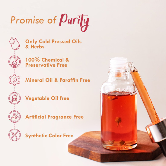 Nat Habit Walnut Anaar Mukhalaya, Face Oil For Dry Skin Deep Nourishment, with Blend of 12 Cold Pressed Oils For Dryness Reduction, No Mineral Oil or Chemical (30ml)