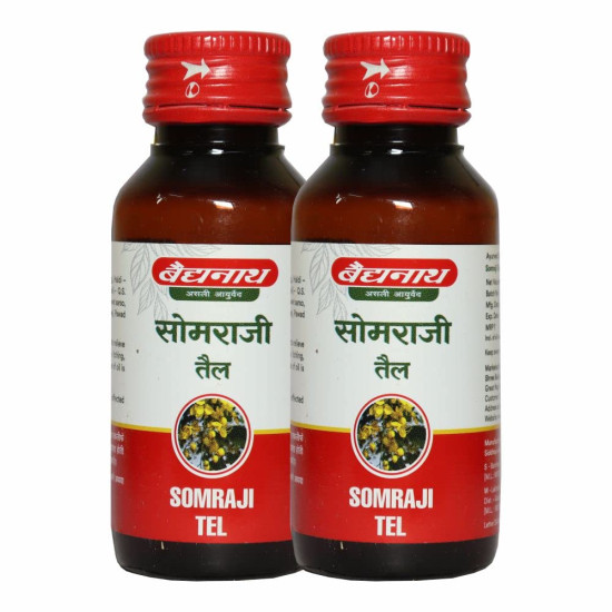 Baidyanath Somraji Tel-50 Ml (Bakuchi) (Pack Of 2) Baidyanath Somraji Tel-50 Ml (Bakuchi) (Pack Of 2)