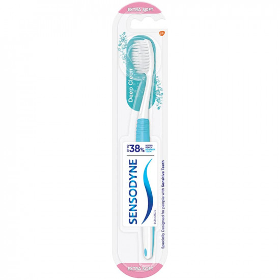 Sensodyne Toothbrush: Deep Clean Toothbrush with extra soft bristles, 1 piece