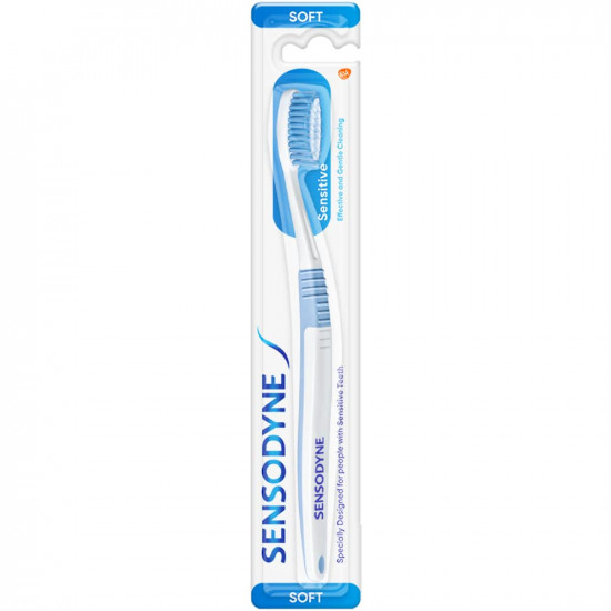 Sensodyne Sensitive Manual Toothbrush, Brush With Soft Bristles (Multi Color, for Adult)